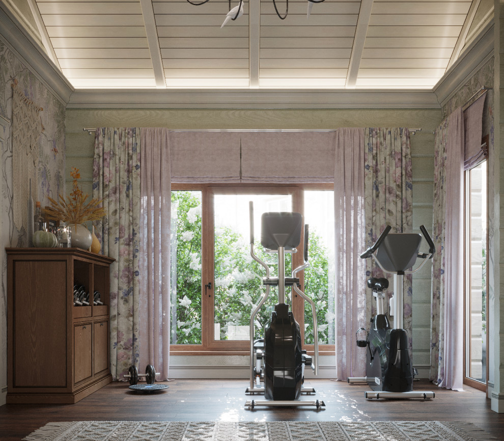 Интерьер в стиле Прованс в пос. Медное Озеро