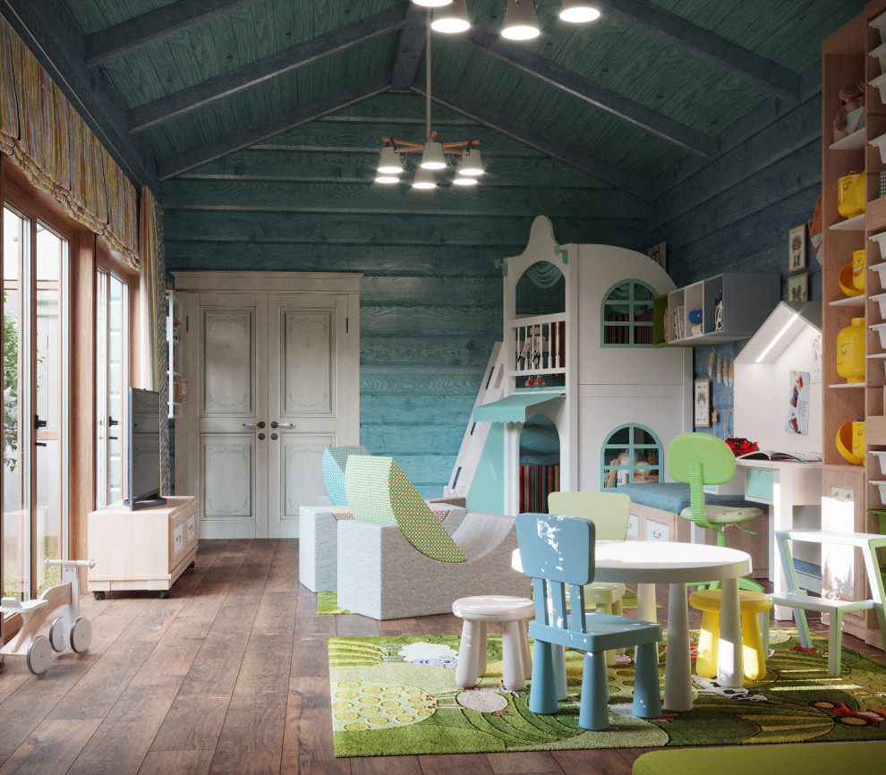 Интерьер в стиле Прованс в пос. Медное Озеро