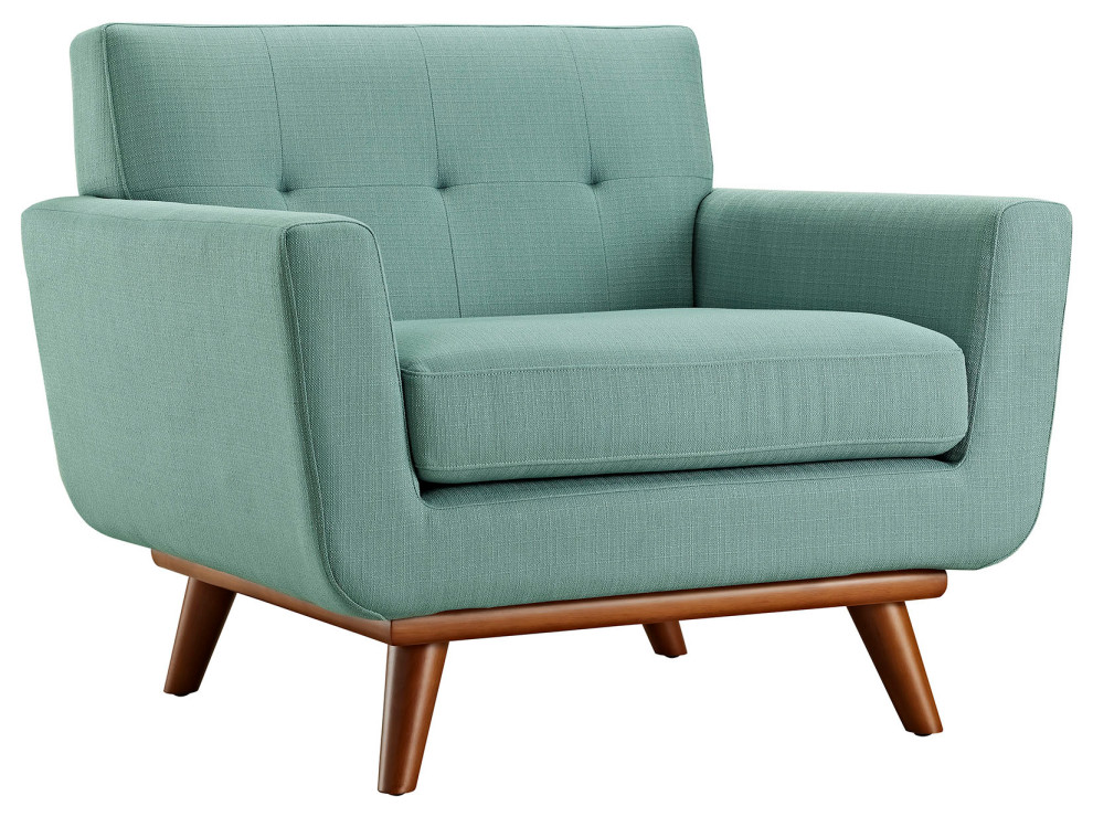 Engage Upholstered Fabric Armchair, Laguna