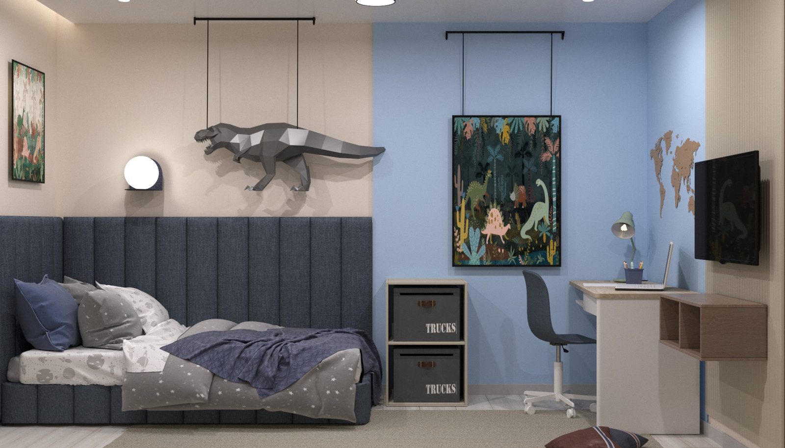 Квартира для семьи из трех человек