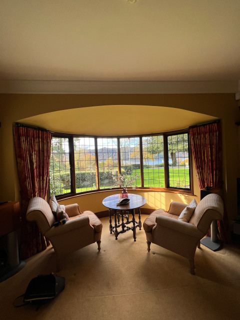 Lake District Refurbishment amerikansk-craftsman-vardagsrum