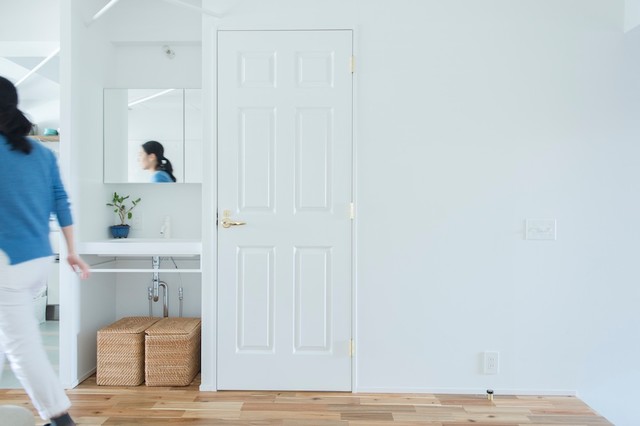 サントリーニ島に憧れた大田区「馬込」のテラス bord-de-mer-toilettes