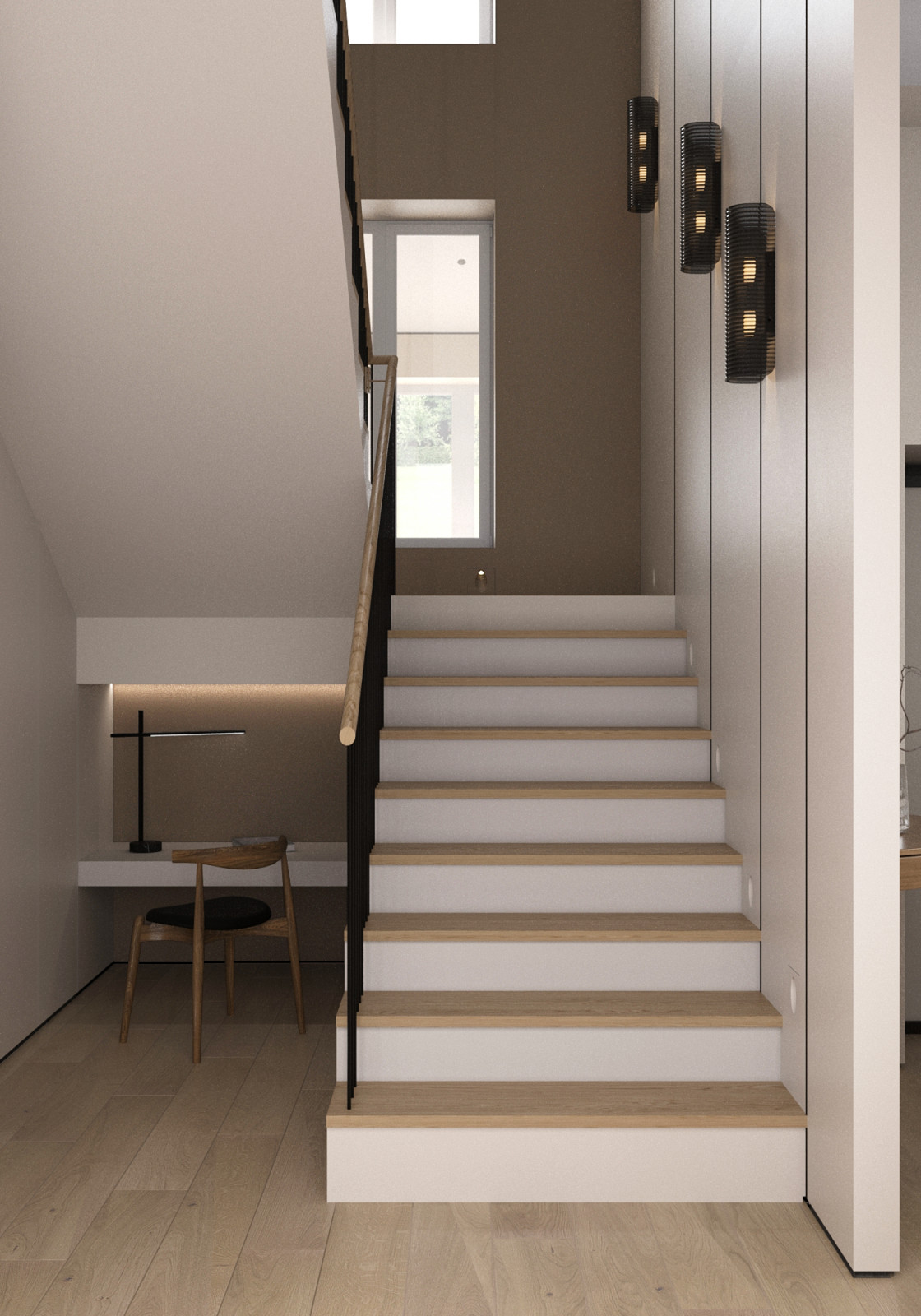 Коттедж в Мытищах, д. Шолохово — современный стиль с элементами минимализма