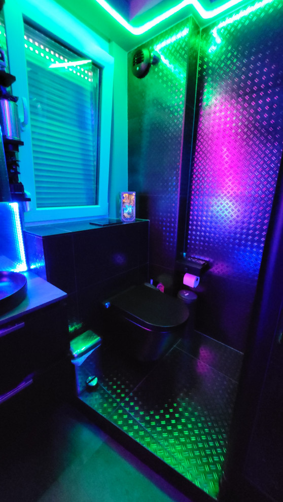 Salle de bain CYBER punk