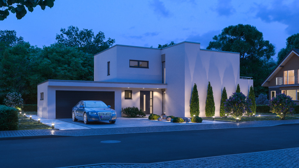 Modernes Gartenhaus in Frankfurt am Main