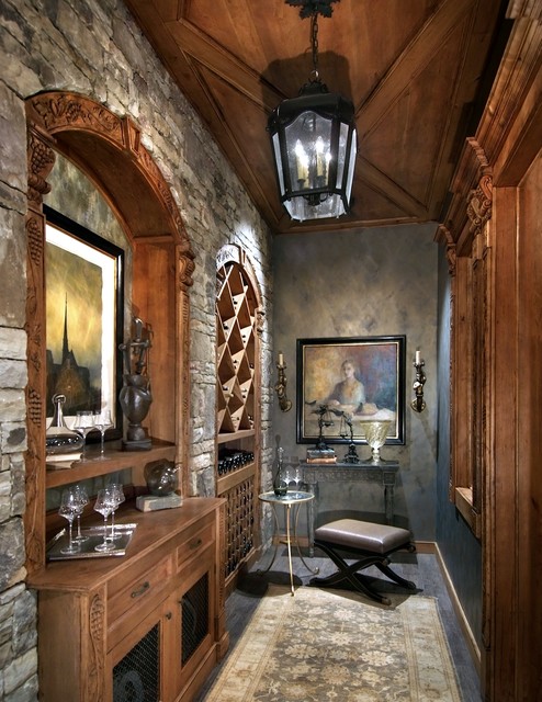 Rustic Wine Cellar - Mediterráneo - Bodega - Atlanta - de Cynthia