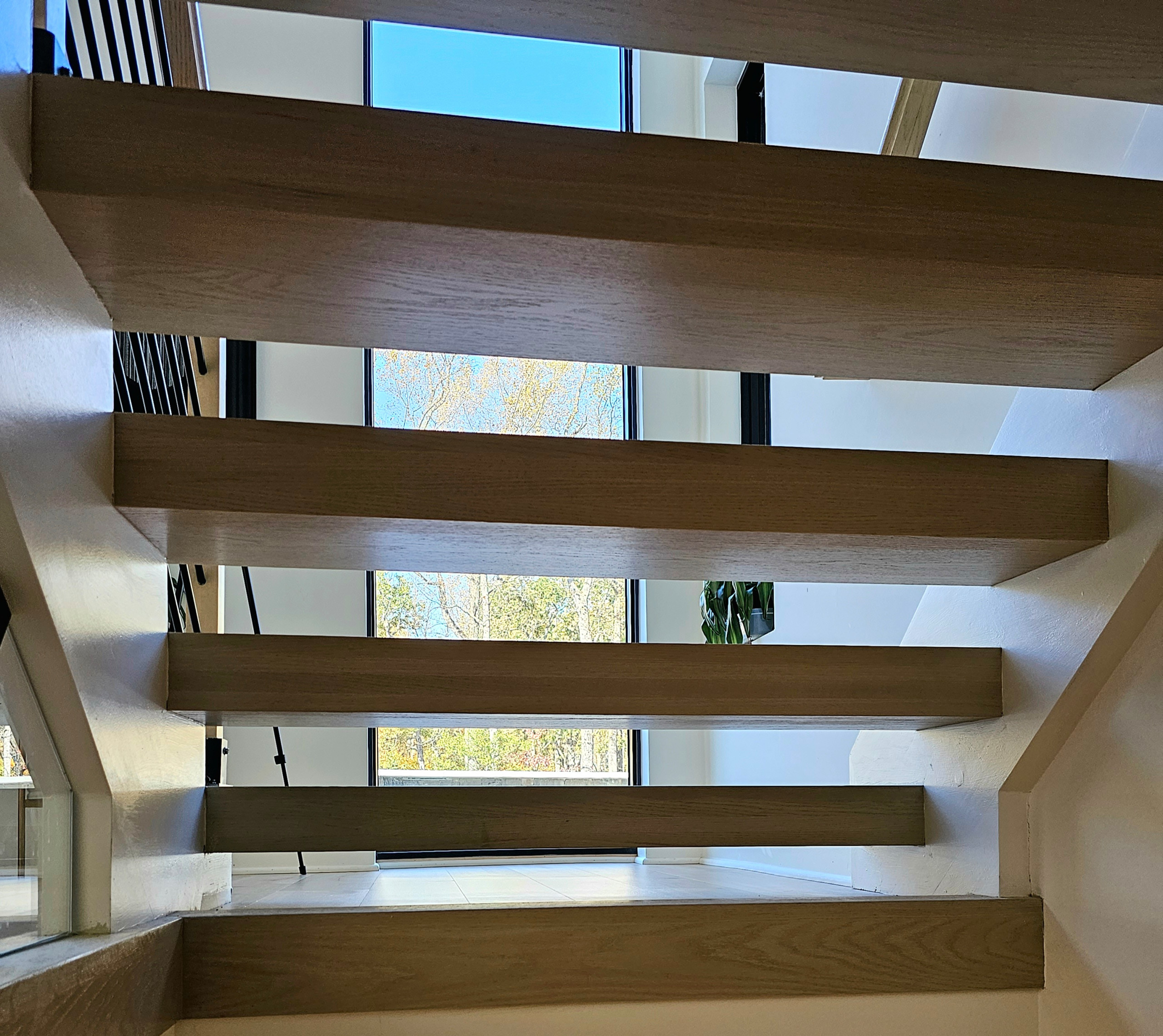 111_Open-Rise Stair with a Stunning Pool View, Great Falls, VA 22066