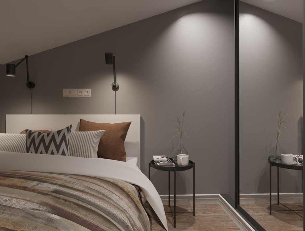 Типовой проект мансардной квартиры в ЖК"Театральный парк"