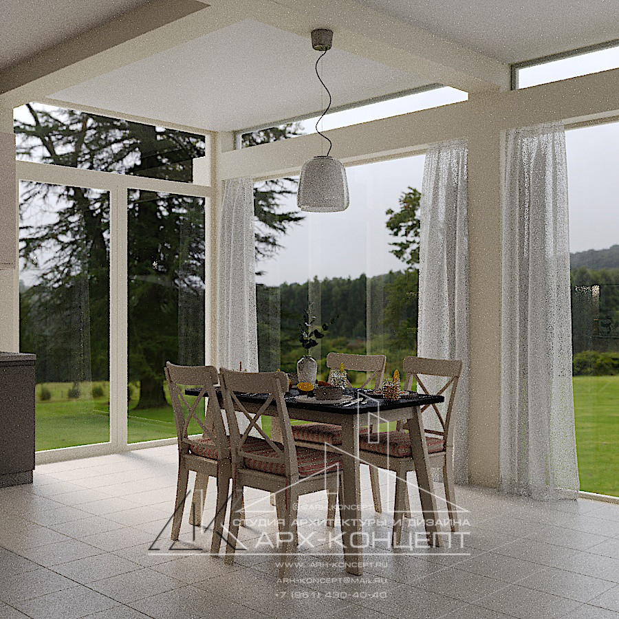 Дом- Фахверк, интерьеры в современном скандинавском стиле