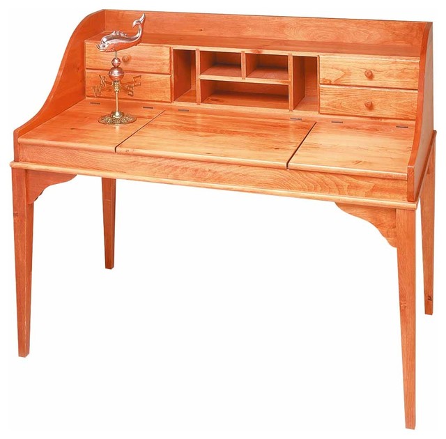 Shaker Unfinished Solid Pine Writing Desk Unfinished Pine Machined Contemporary Desks And