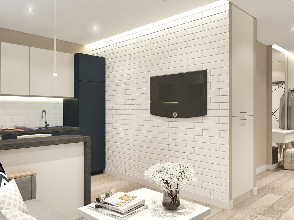 Квартирка в современном стиле в ЖК Академ Riverside