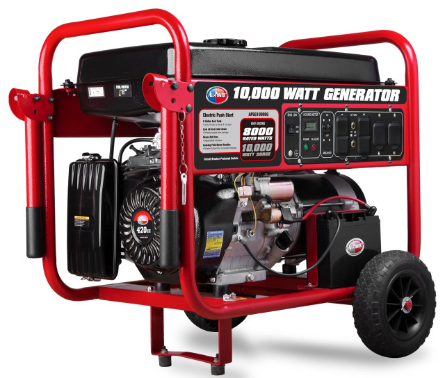 AllPower Generator DualFuel JD Engine 15 HP 420cc Gas Propane