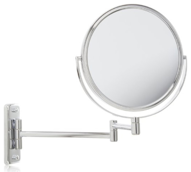 Jerdon Jp7808c 8 Inch Two Sided Swivel Wall Mount Mirror With 8x Jerdon Jp7808c 8 Inch Two Sided Swivel Wall Mount Mirror With 8x Magnification