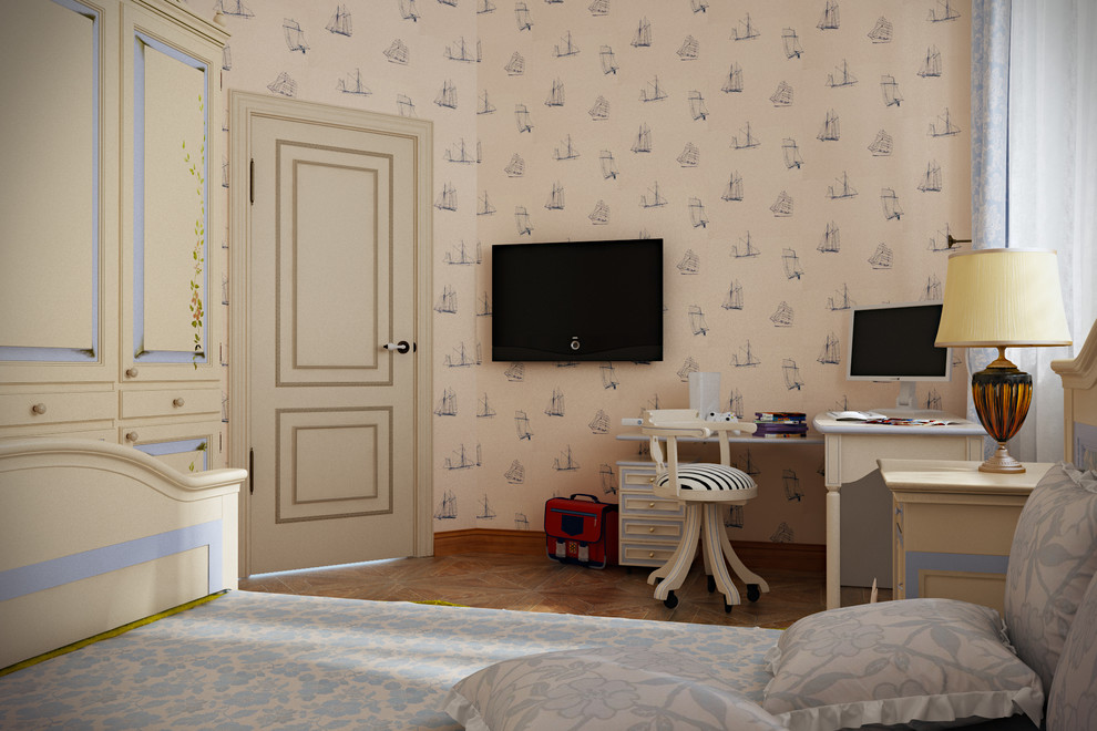 Квартира в английском стиле на Ходынке