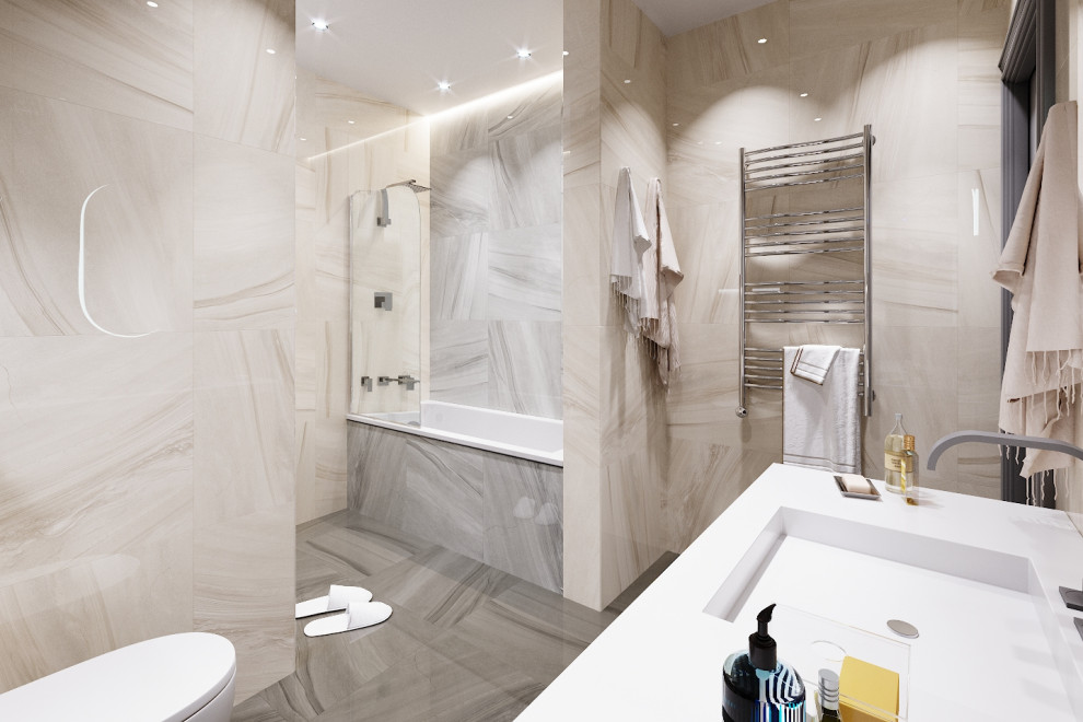 Трехкомнатная квартира в ЖК "Серебряный бор"