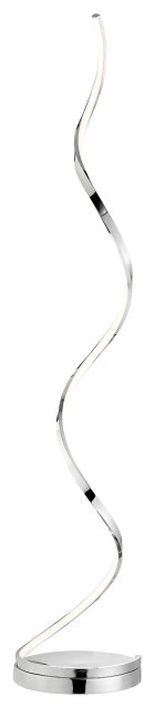 Modern Spiral Dimmable Integrated Led Floor Lamp - Modern - Floor Lamps
