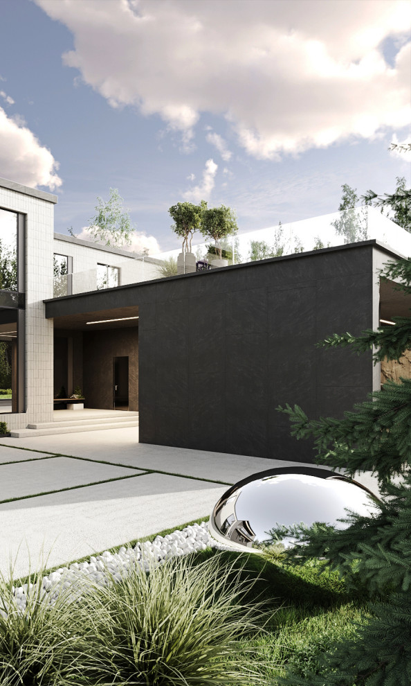 Эскиз дома 1000 кв.м