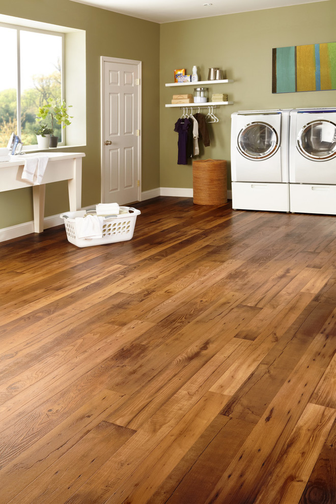 Solid Vinyl Plank - Farmhouse - Laundry Room - San Diego ...