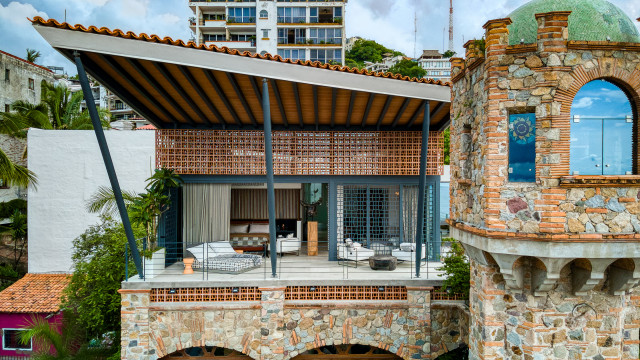Casa de la torre eclectico