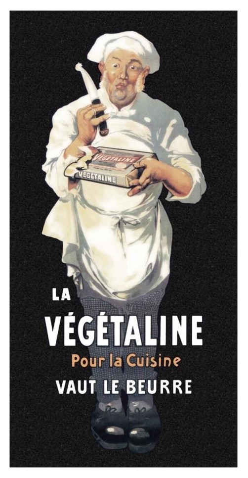 "Cooks: La Vegetaline - Pour la Cuisine" Paper Print by Advertisement, 14"x26"