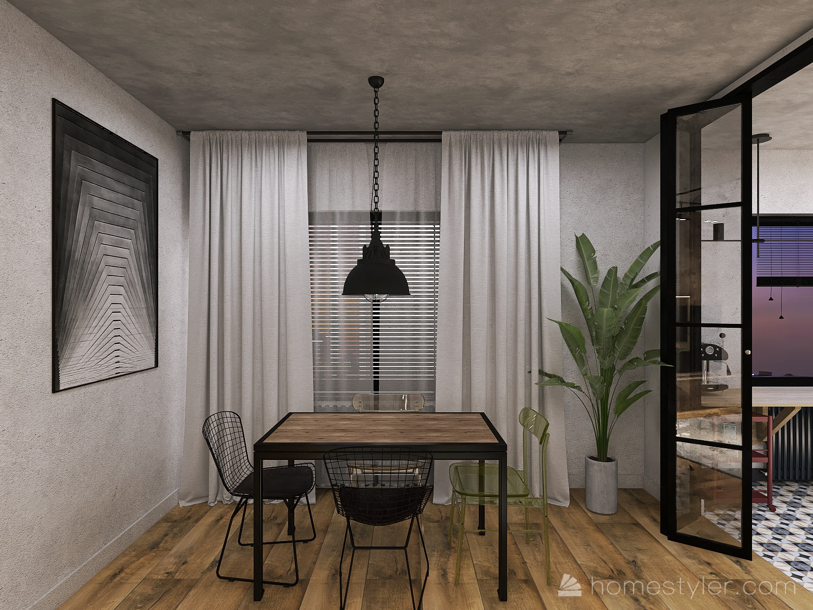 Трёхкомнатная квартира для холостяка