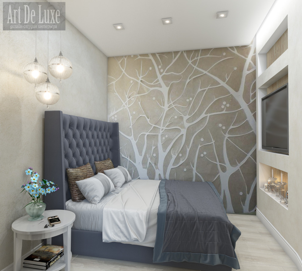 "Из однушки в двушку", Запольная 60, спальня, варианты