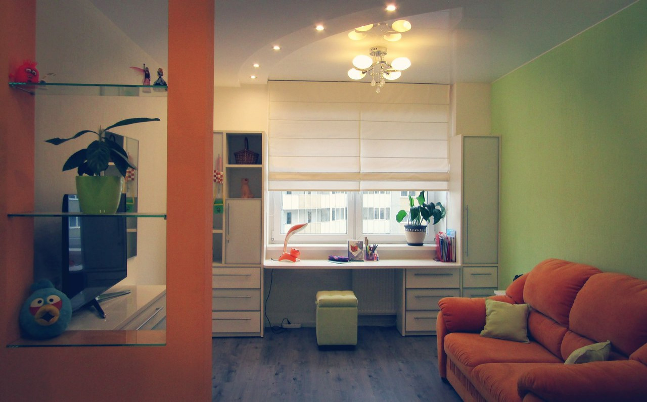 Комната для девочки 20 м.кв.