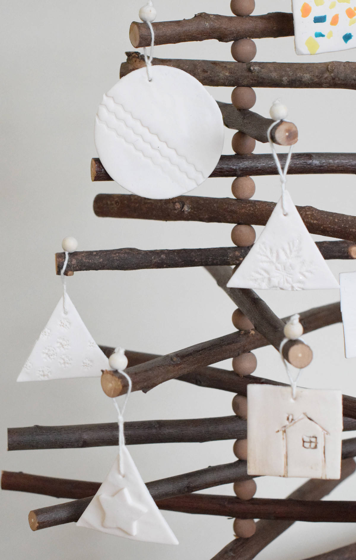 Kit de arcilla seca al aire libre para árboles de Navidad LULEEYANG, paquete de 12 | en línea