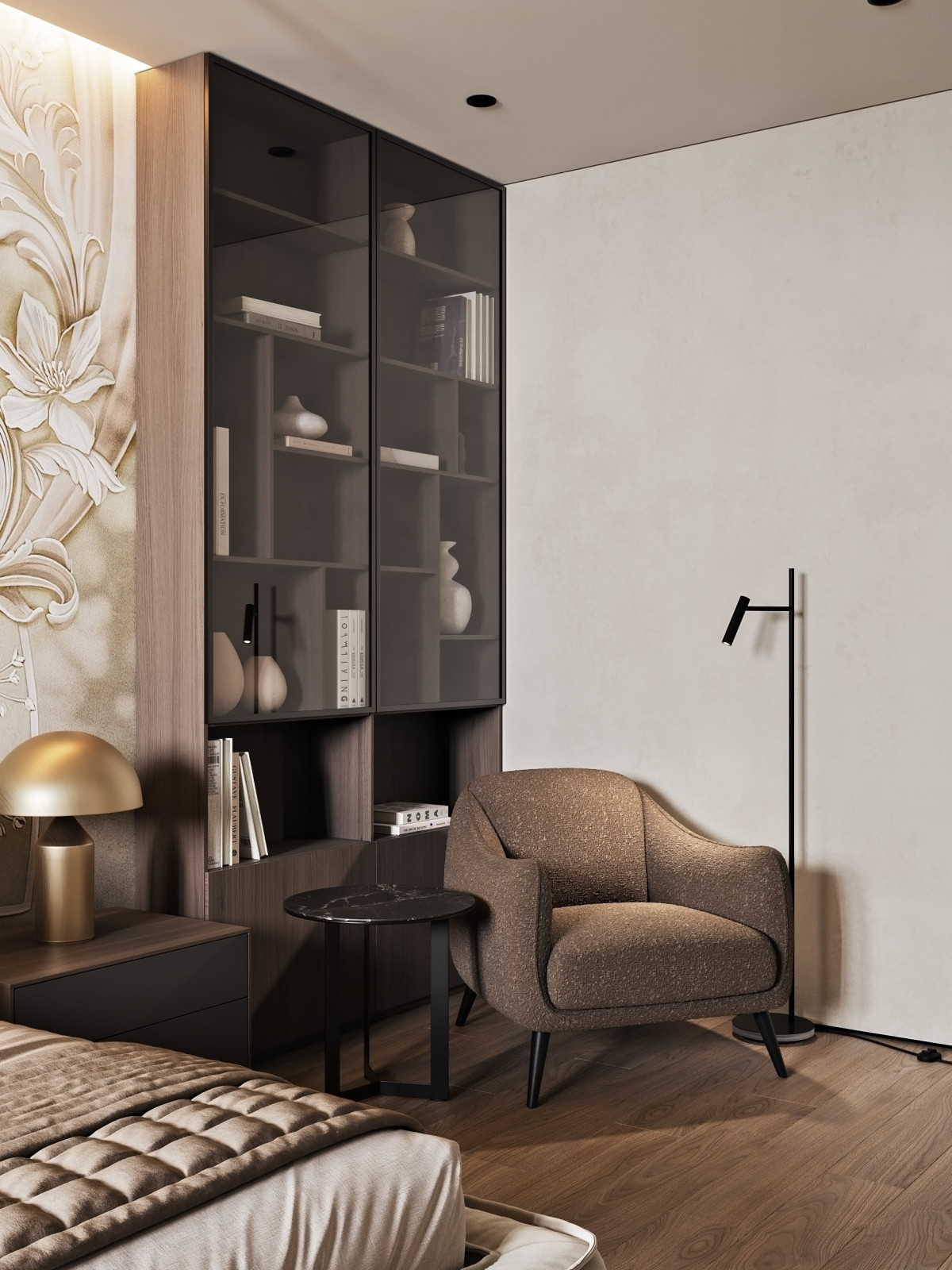 Дизайн интерьера квартиры в современном стиле в ЖК Шмитовский