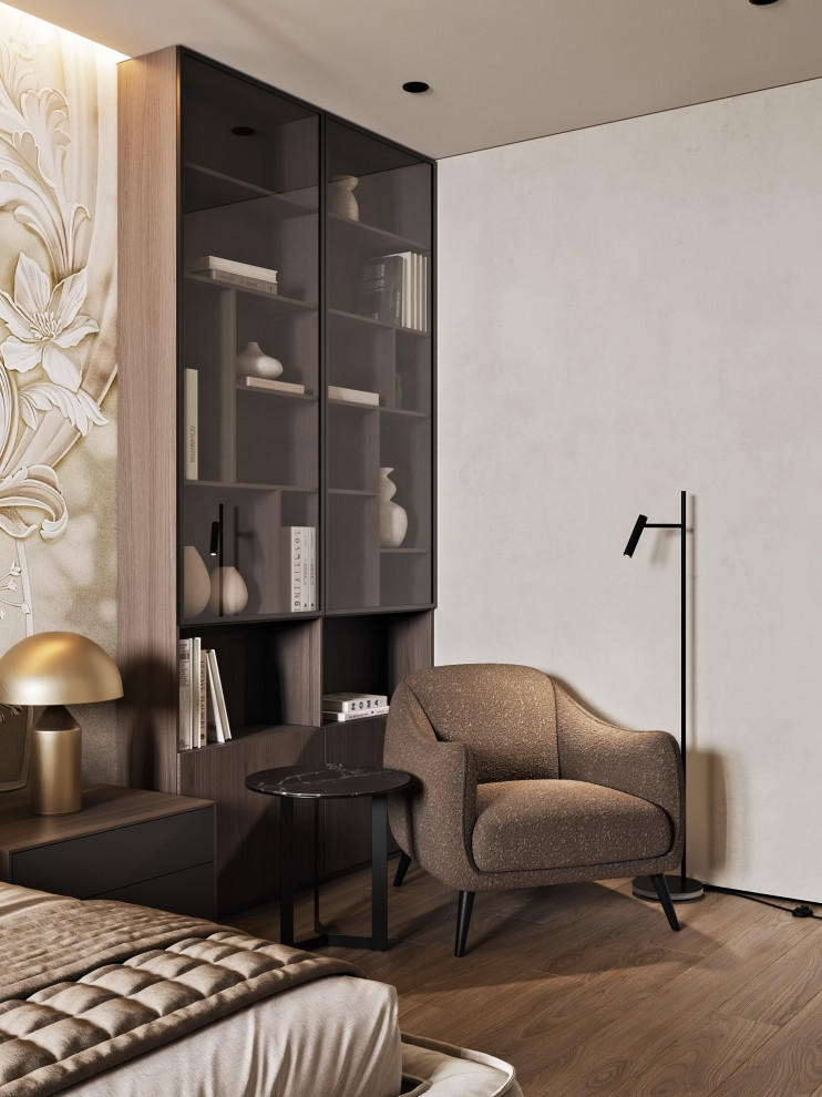 Дизайн интерьера квартиры в современном стиле в ЖК Шмитовский