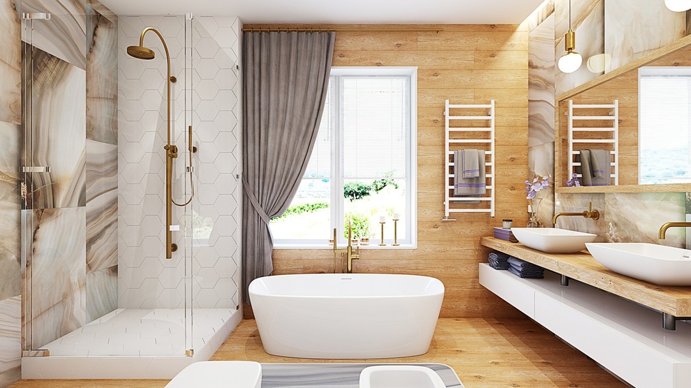 Дизайн дома в Архангельских Садах  350м