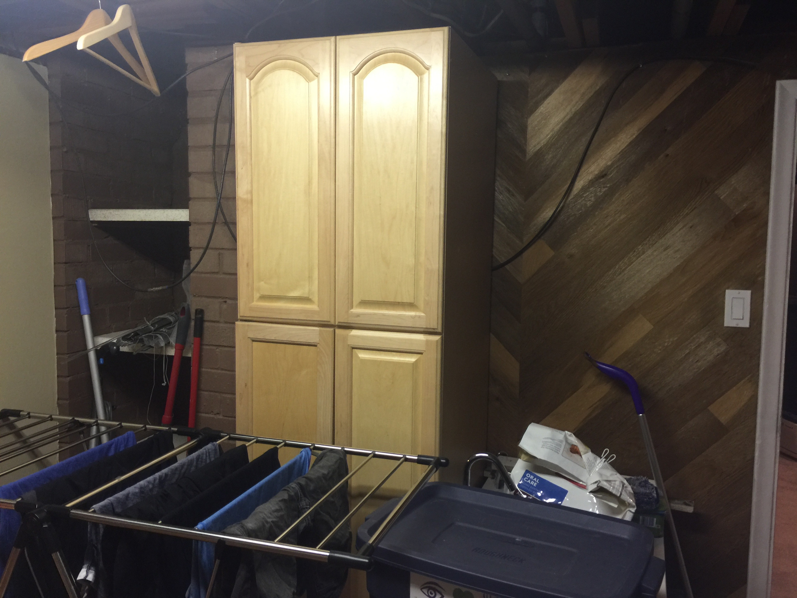 Basement Renovation: Laundry Room&Bathroom
