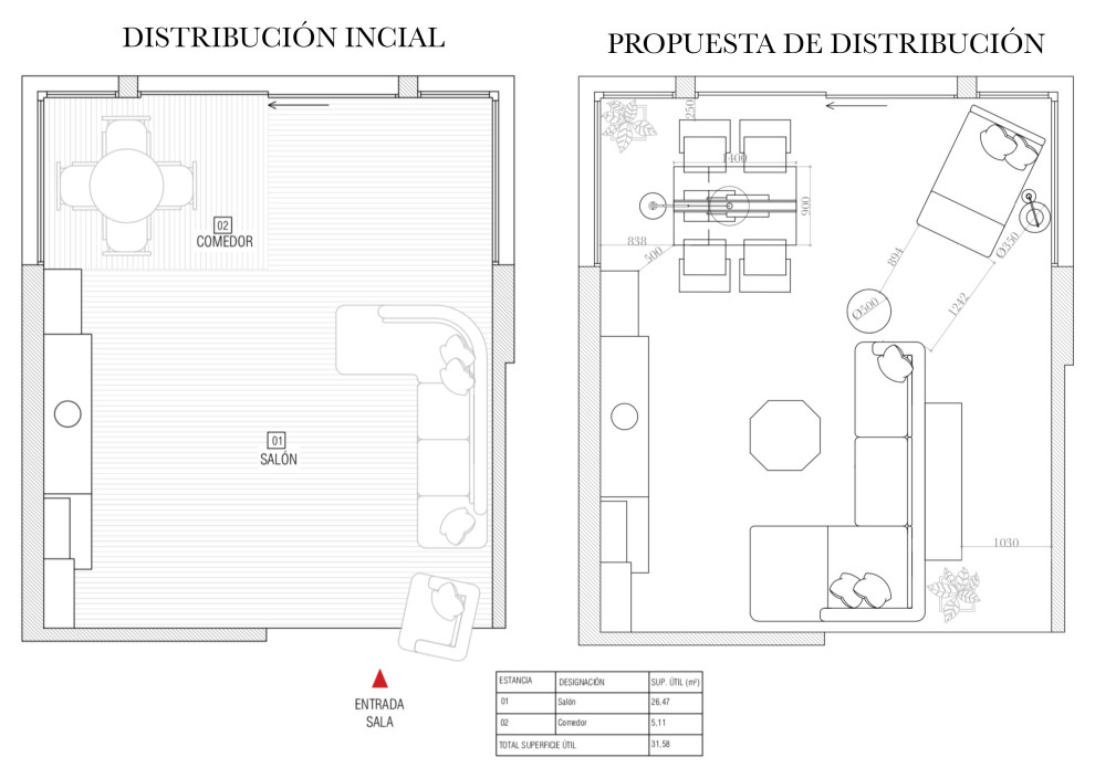 DECORACIÓN SALÓN - COMEDOR