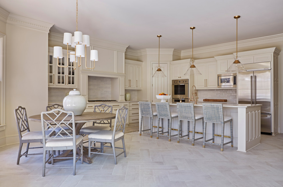 Liveree Remodel - Transitional - Dining Room - Little Rock - by Katie ...