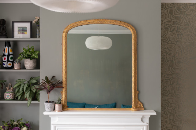 Edwardian Home in the heart of Strawberry Hill contemporary-living-room