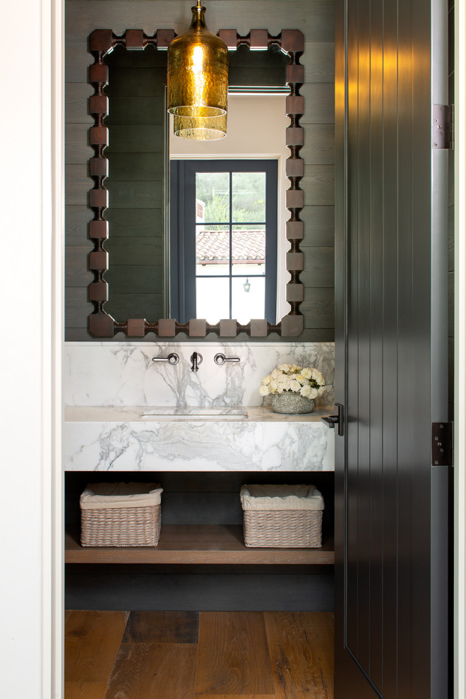 Rancho Santa Fe Residence - Mediterranean - Powder Room - San Diego ...