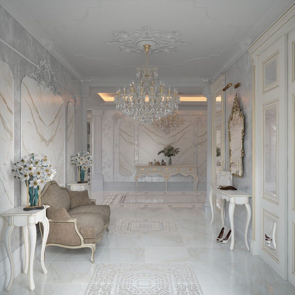 Дом в классическом стиле, посёлок Заостровье, Калининградская область