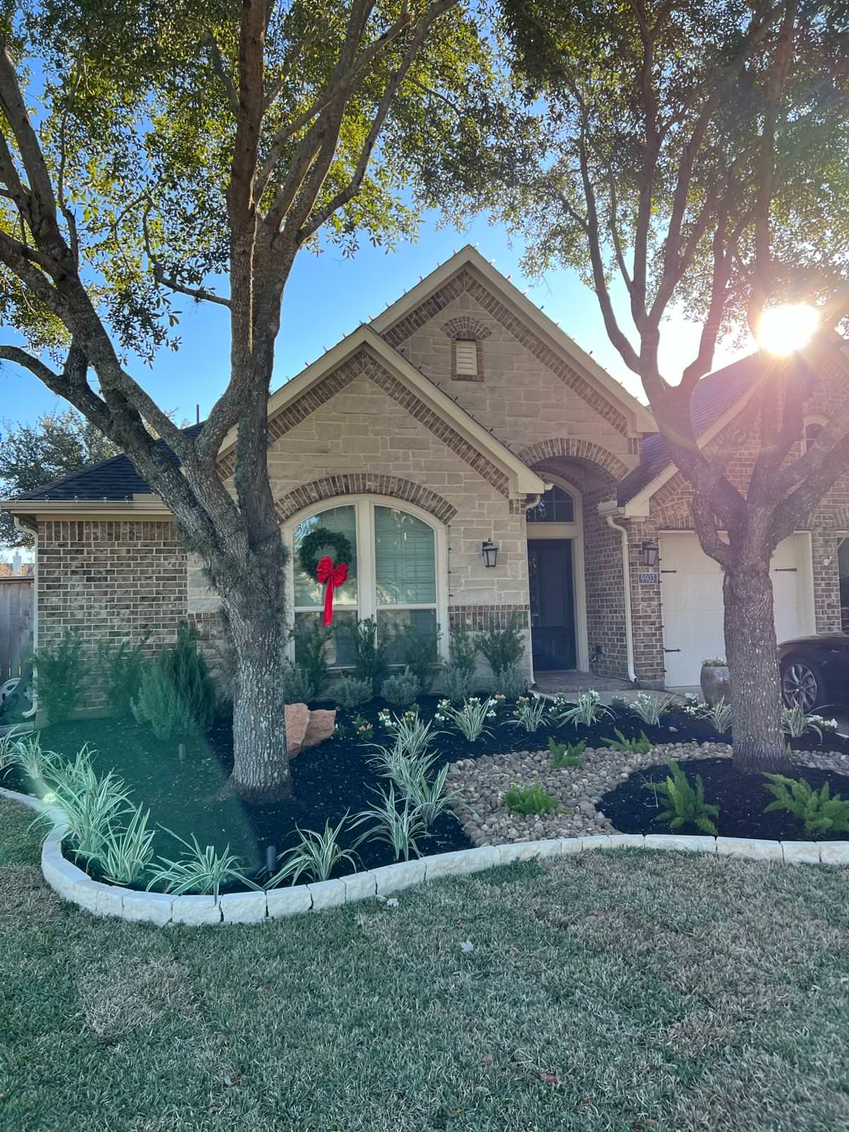 Putting Green, Backyard Paradise and Front yard Makeover in Fulshear!