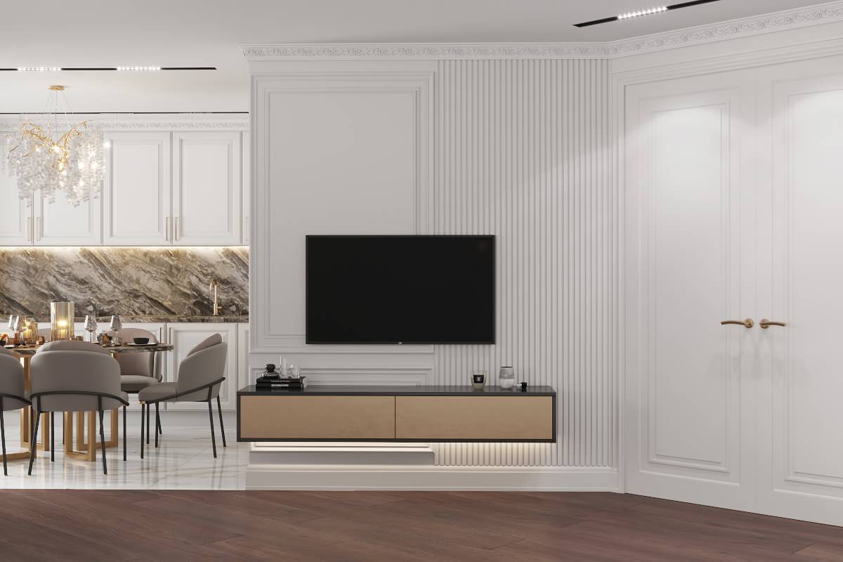 Проект квартиры 130 кв.м. 2021г.