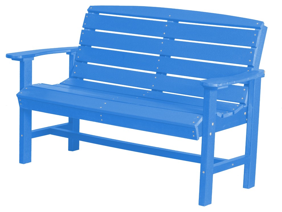 Wildridge Classic Recycled Plastic Classic Bench Contemporary