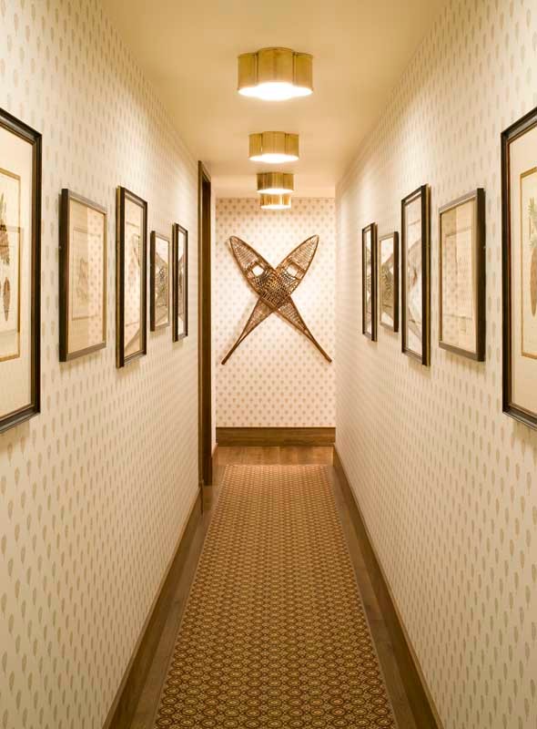This is an example of a contemporary hallway in Denver.