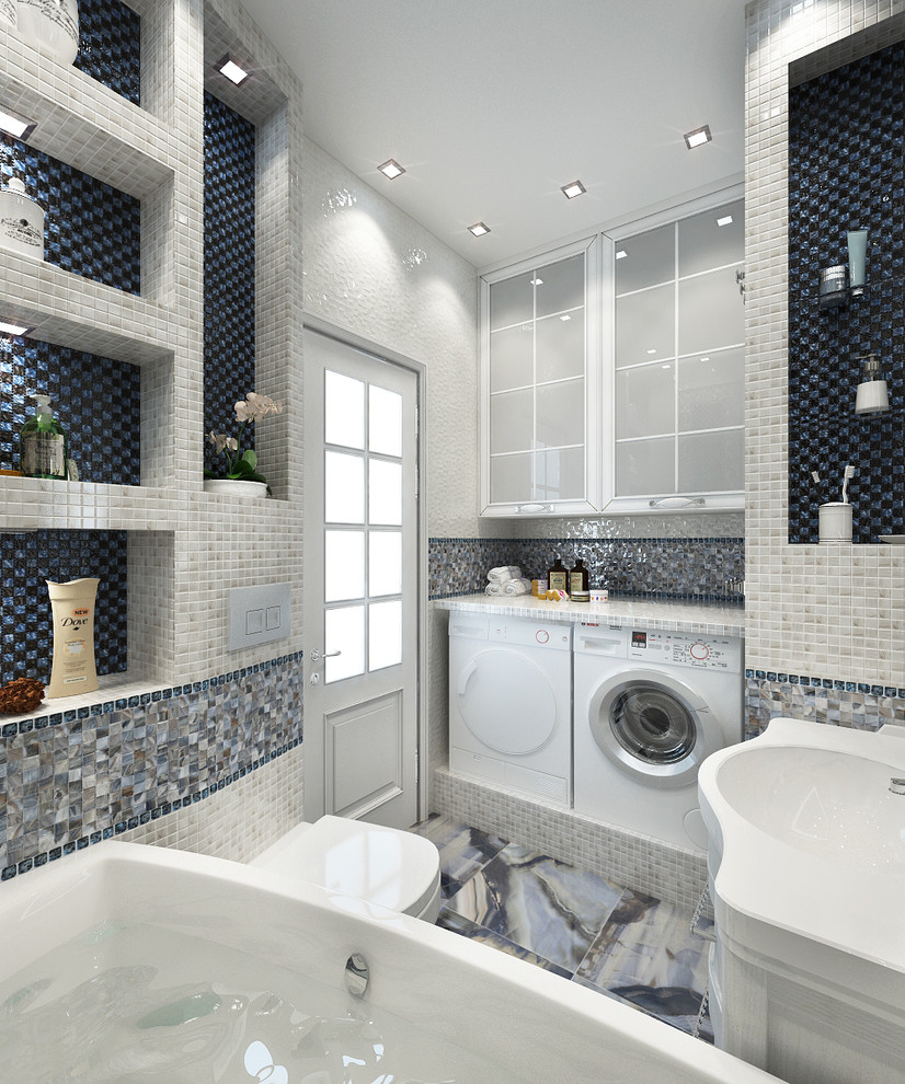 Мозаичная ванная комната