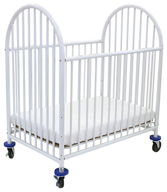 Arched Metal Compact Crib Contemporary Cribs by L.A.Baby Houzz