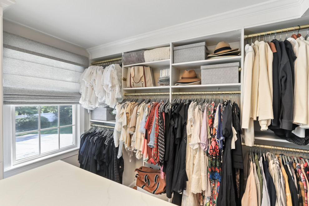 Closet - transitional closet idea