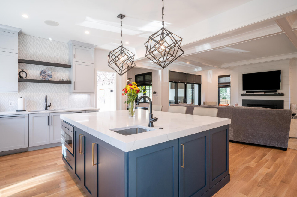Kitchen - transitional kitchen idea in DC Metro