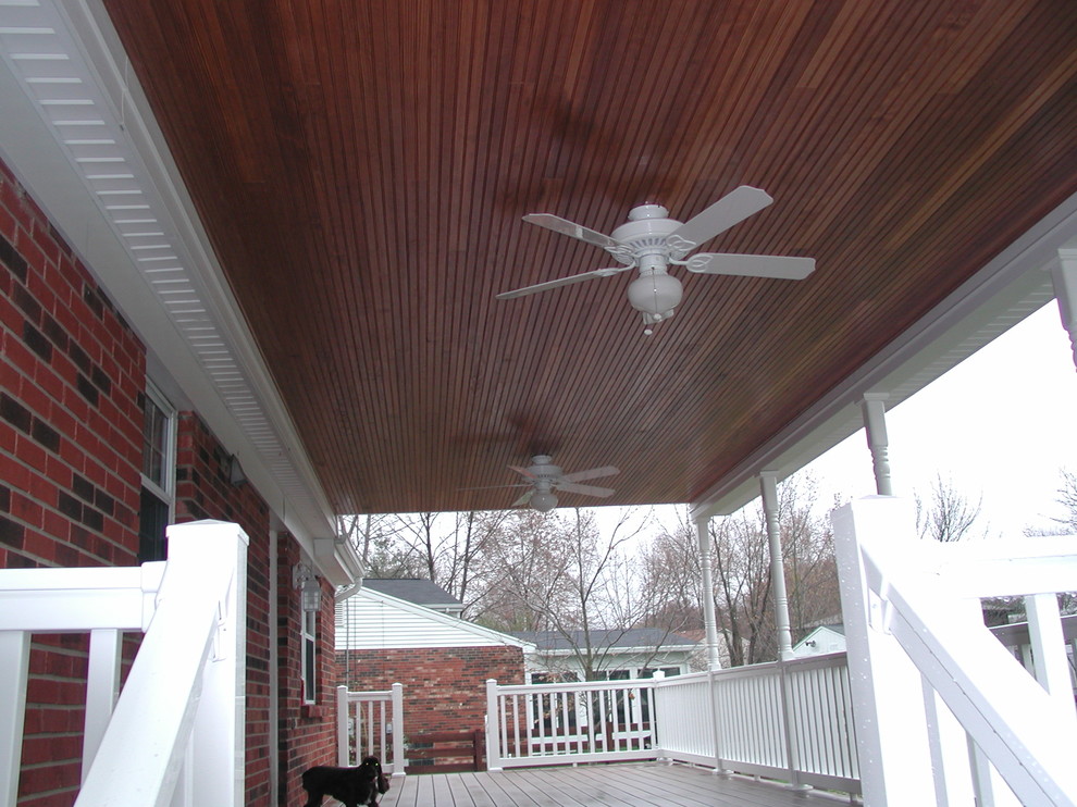 This is an example of a deck in Cincinnati.