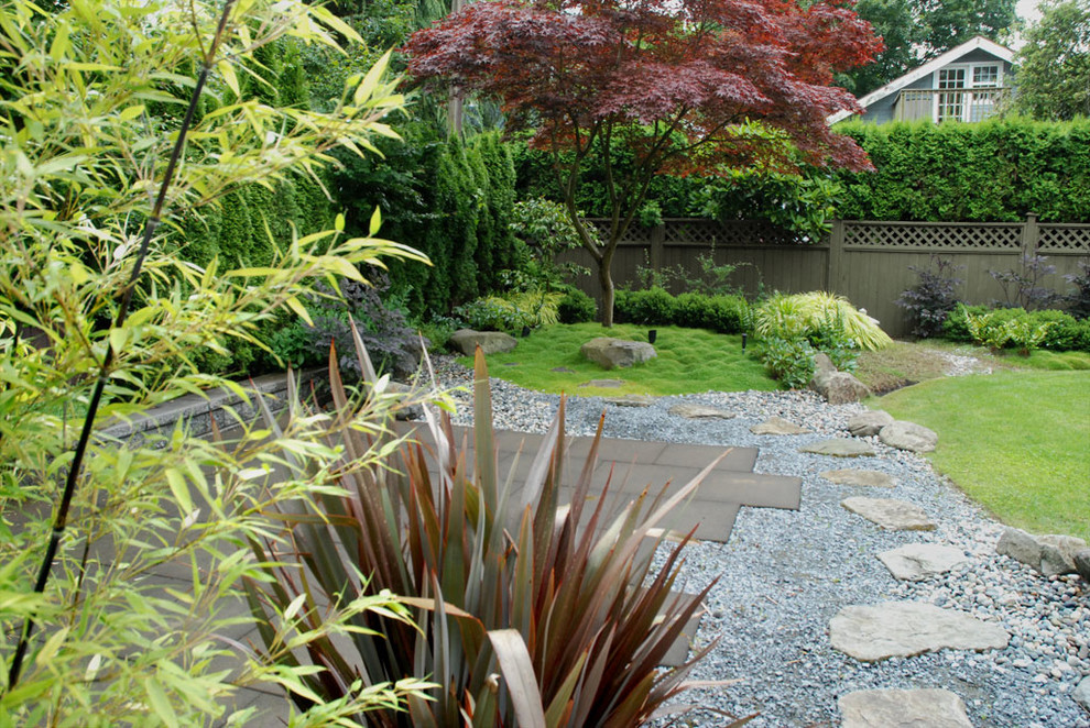 This is an example of an asian garden in Vancouver.
