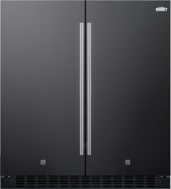Built In Under Counter Side By Side Refrigerator Freezer Ffrf3070b Modern Refrigerators By Appliances Connection Houzz