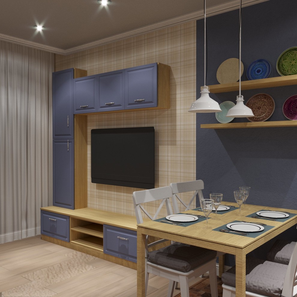 Проект однокомнатной квартиры 42м.кв