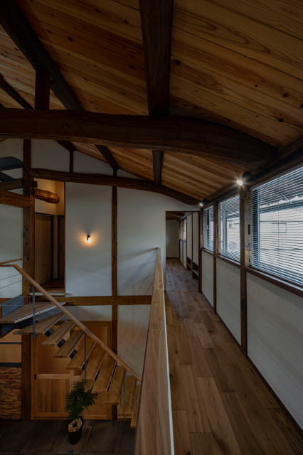 きたまちの家 moderne-japonais-salon